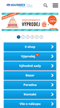 Mobile Screenshot of marimex.cz